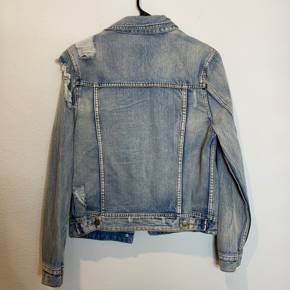 Ellison Distressed Jean Jacket - Picture 9 of 9